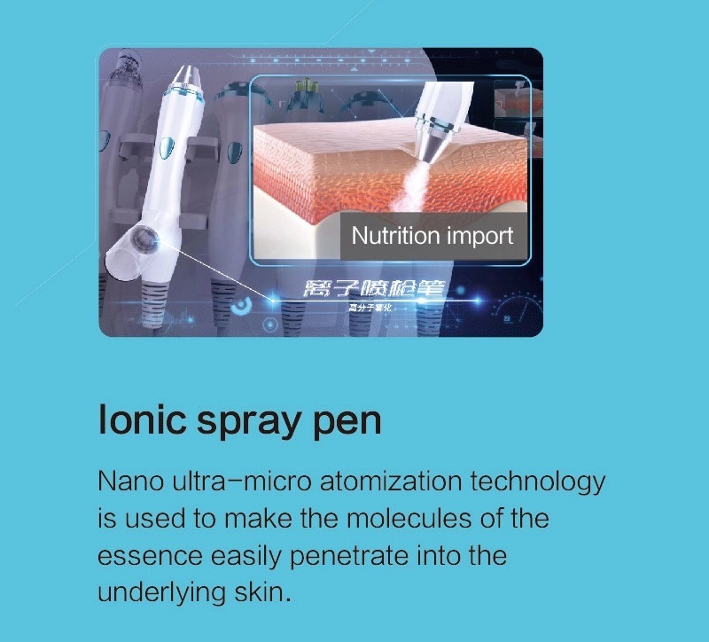 Skin Analyzer Ultrasound Peeling Exfoliating Analyzer Machine