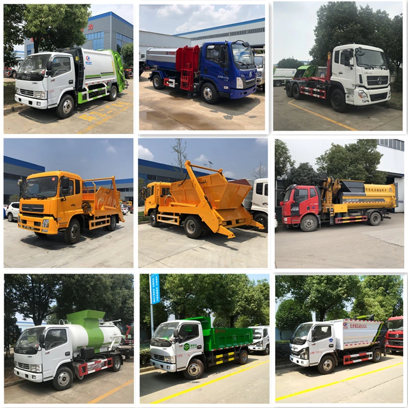 China Special 4 Cubic Meters to 10 Cubic Meters Garbage Truck for Sale