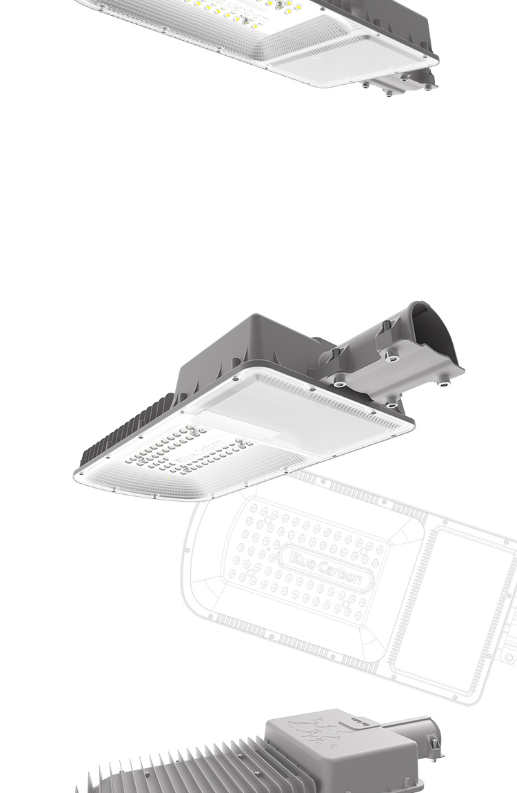 Water Proof IP66 Integrated 100W All in One Solar Street Light