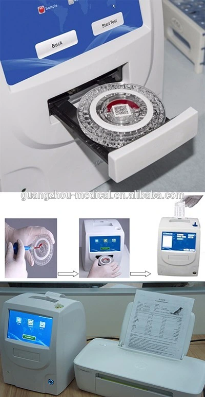 Portable Clincin Veterinary Dry Chemistry Analyzer, Animal Biochemical Analyzer