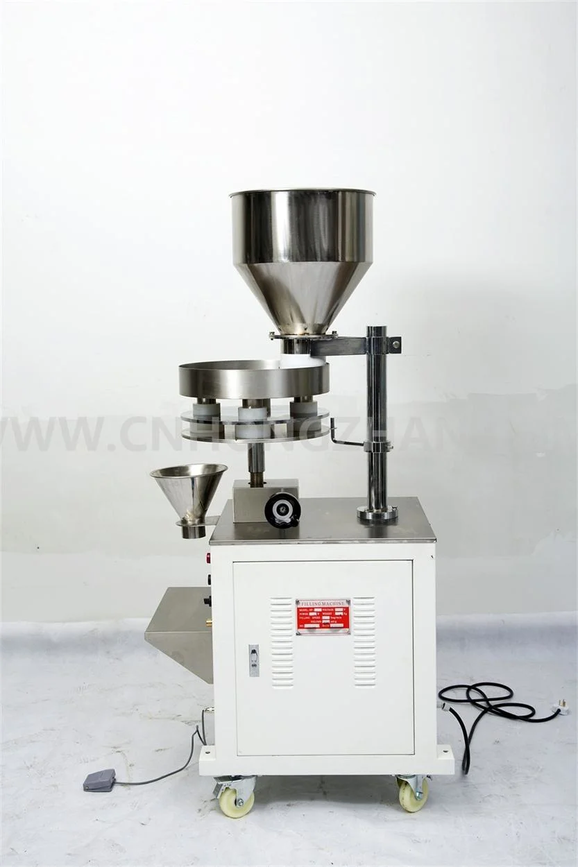 Manual Control Auto Volumetric Counting Cup Measure Filling Machine