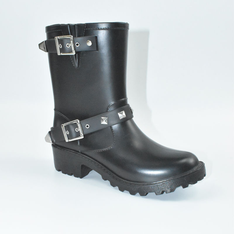 High Quality Women Rain Shoes Waterproof Fashion Rain Boots