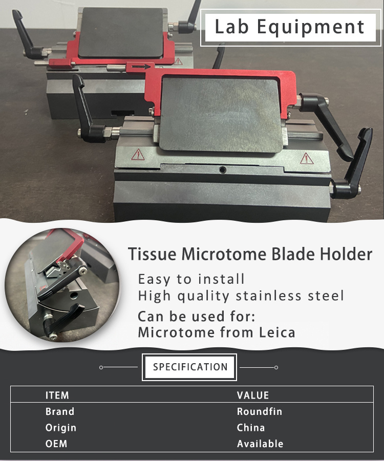 Roundfin Clinical Analytical Instruments Blade Holder Stainless Steel CE Approved Blade Holder