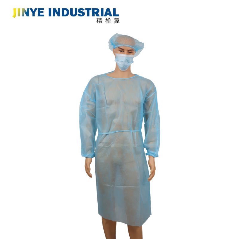 Sanitary Patient Examination PP Long Sleeve Medical Procedure Disposable Isolation Gown