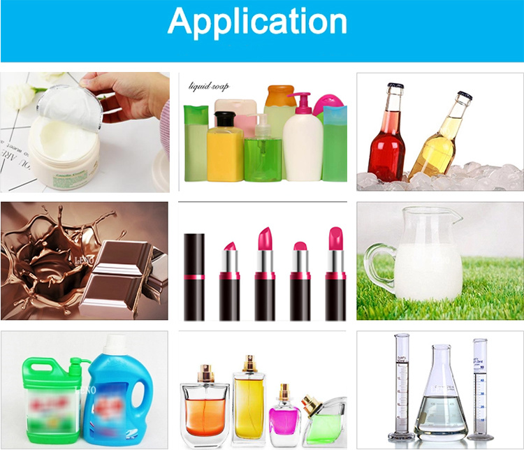 Laboratory Using Homogenizing and Emulsifying Mixer for Chemical Liquid