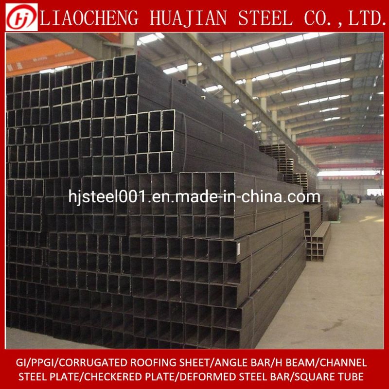 Mild Carbon Square Steel Tube Price Per Kg Galvanized Steel Hollow Section