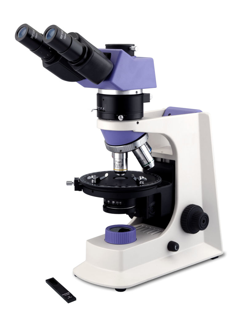 Binocular Polarization Microscope for Lab Instrument