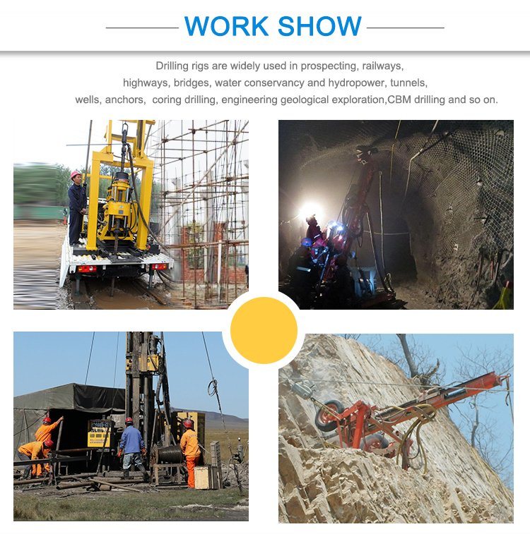 300m Portable Water Well Exploration Geotechnical Investgation Core Drilling Rig