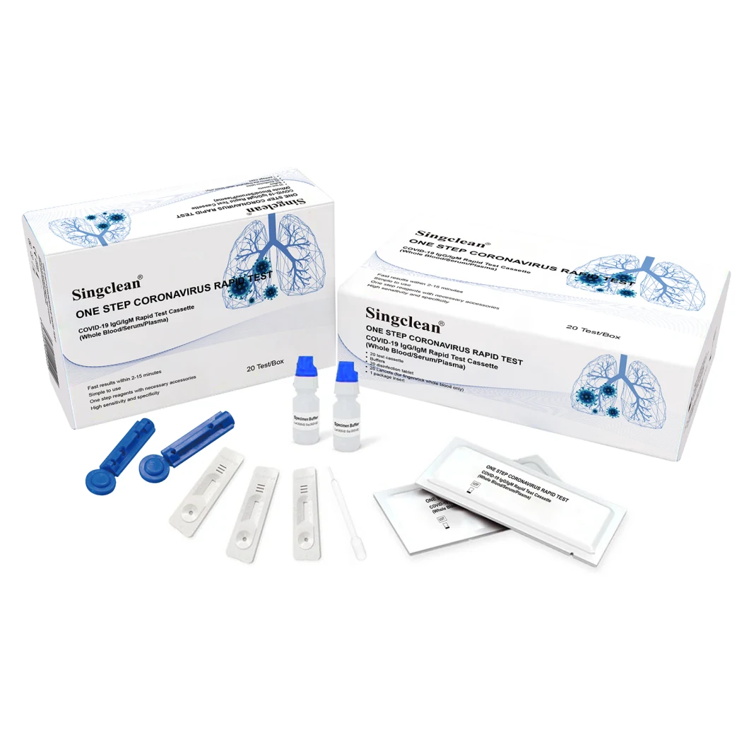 Antibody Rapid Test Kit Igg Igm Colloidal Gold Method Rapid Diagnostic Test