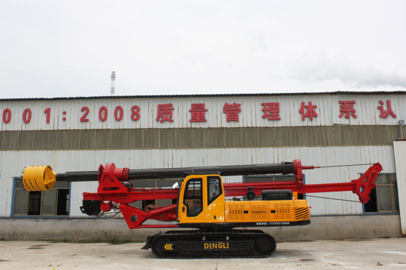 Dr-120 Small Crawler Hydraulic Engineering Drilling Rig for Foundation Engineering