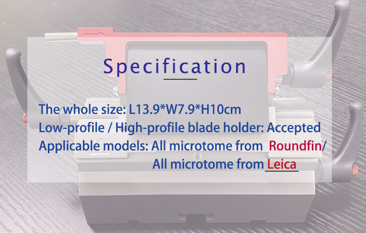 Roundfin Clinical Analytical Instruments Blade Holder Stainless Steel CE Approved Blade Holder
