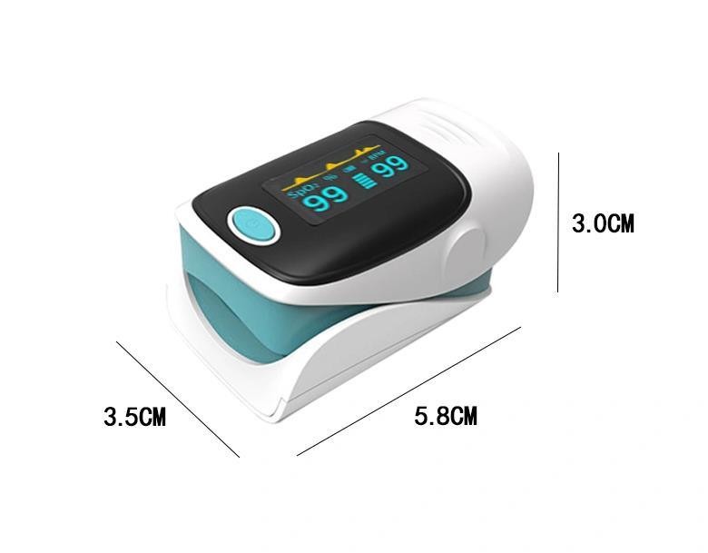 Oximeter White Pluse Oximeter Fingertip Pulse Smart Oximeter