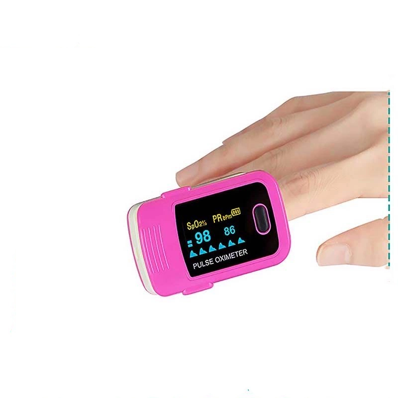 LED Pulse Oximeter Fingertip Pulse Oximeter Oxygen Saturation Monitor Oxygen Meter Child