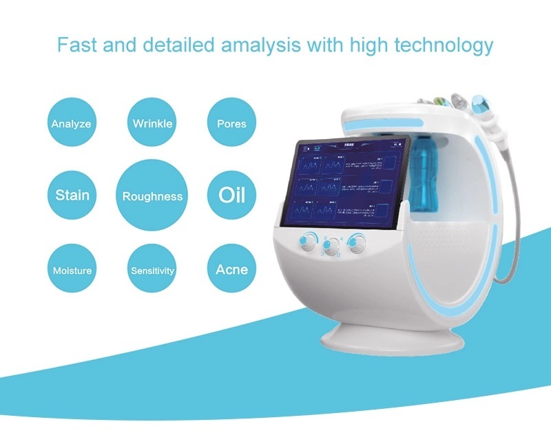 Microdermabrasion Hydrafacial Machine Skin Peeling Skin Scanner Analyzer