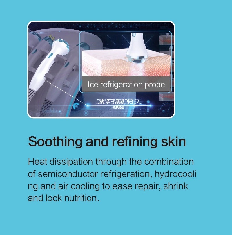 Skin Analyzer Ultrasound Peeling Exfoliating Analyzer Machine