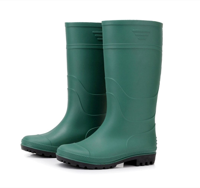 Rubber Rain Shoes PVC High Cut Waterproof Rain Boots