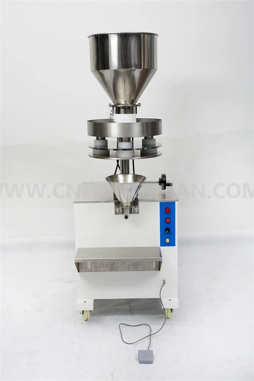 Manual Control Auto Volumetric Counting Cup Measure Filling Machine