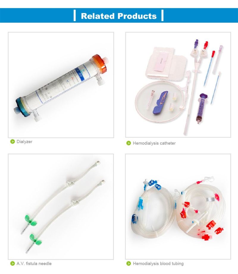 Single Lumen Hemodialysis Catheter Kit for Dialysis