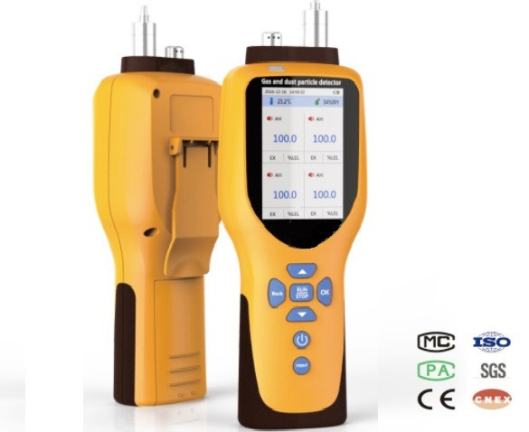 Alarm Portable Co CO2 O2 Sf6 Gas Analyzer