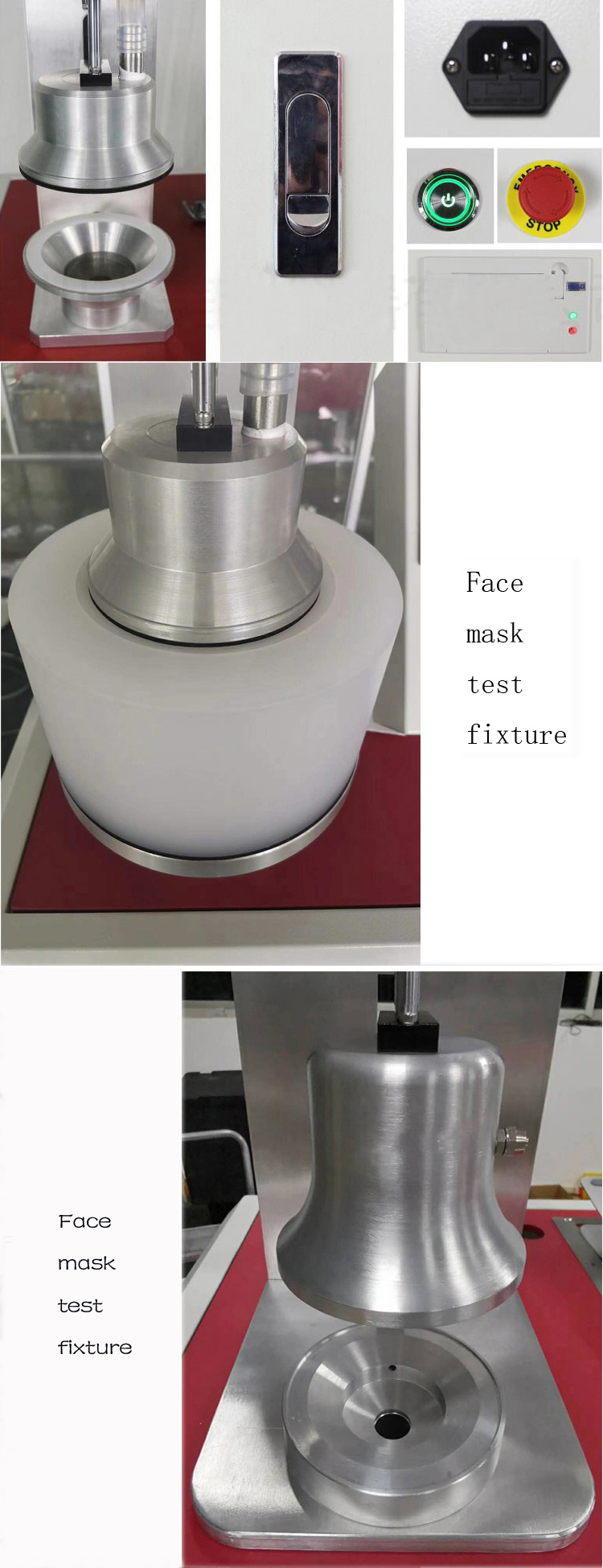 Face Lab Mask Tester Testing Equipment