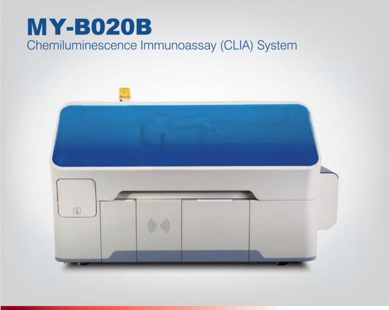 My-B020b Non-Enzyme Involved Flash Automated Chemiluminescence Poct Immunoassay Analyzer Clia