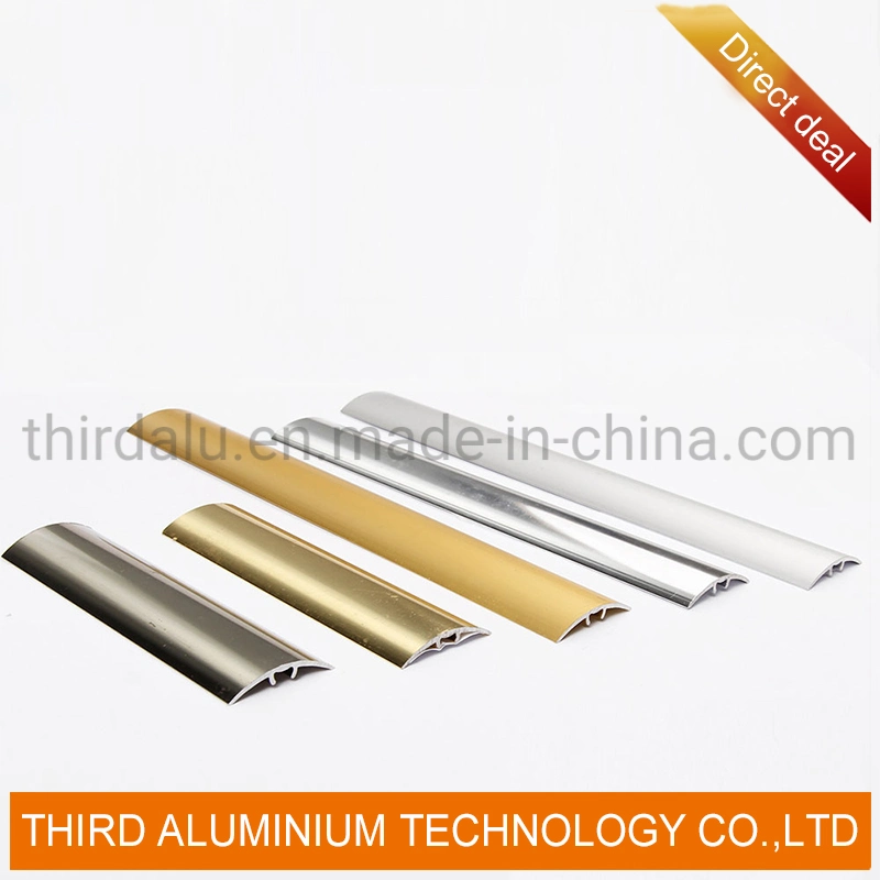 Aluminium Wall Carpet Stair Ceramic Tile Edge Trim Transition Aluminum Floor Cover Strips Edge Profiles Joint