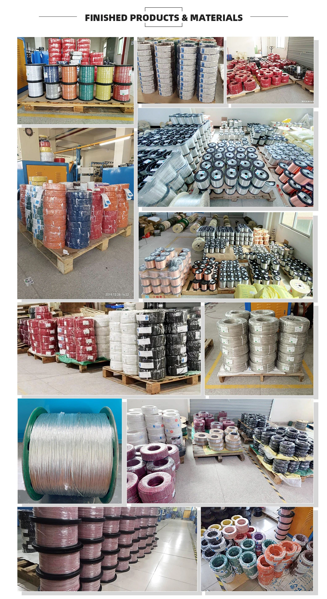 PVC Flexible Cable 2c/3c/4c Bare Copper Tinned Copper Fire Resistant Electrical Cable