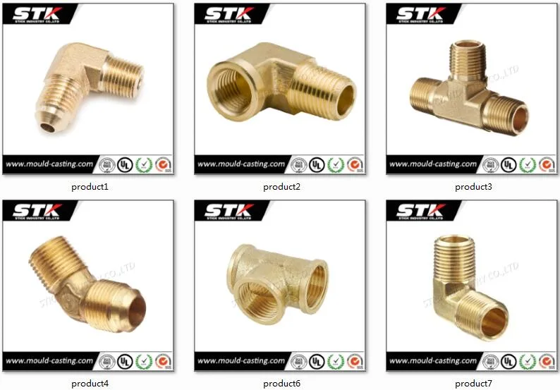 OEM Brass/Metal Forged Valve Die Casting Brass Products Yellow Metal Parts (STK-BRA-001)