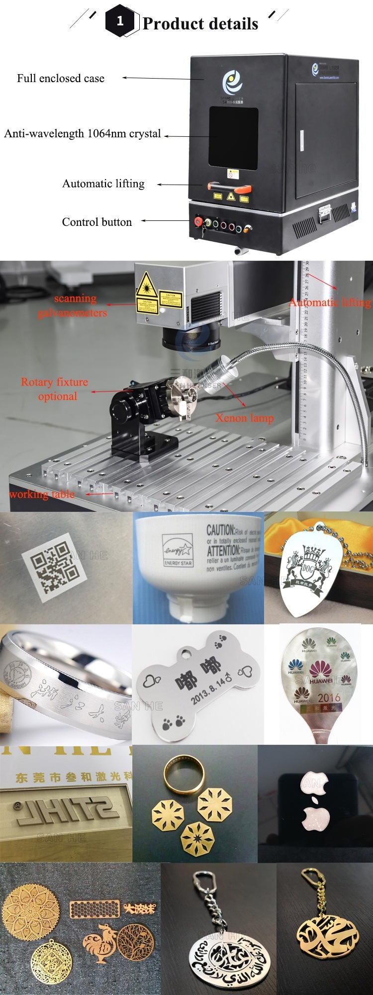 Fiber Laser Engraving Machine for Home Appliances