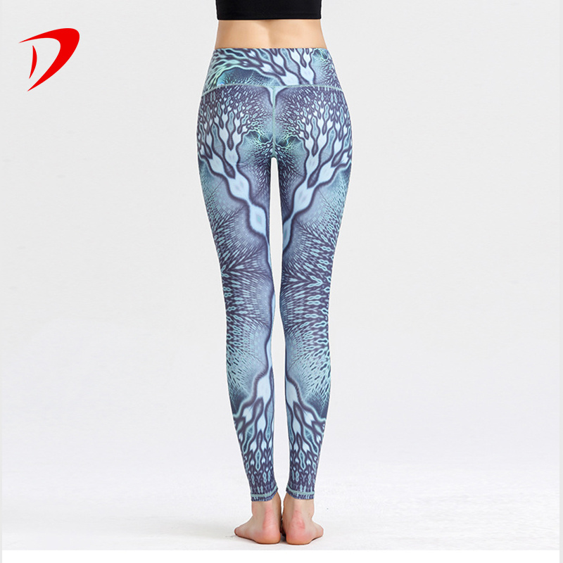 Customized Yoga Wear Sports Suit Sublimation Legging Gym Wear