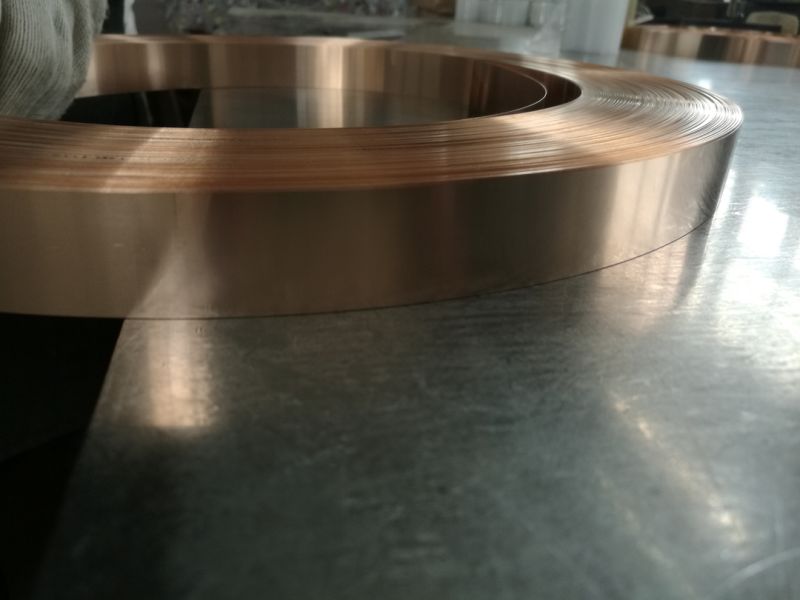 C17200 Beryllium Copper Foil Strip Size: 0.05X200mm with Soft State