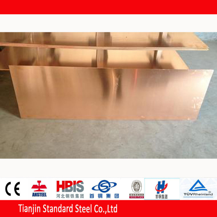 99.9% Copper Sheet (C11000 C10100 C10200 C1100 Tu1 T2)