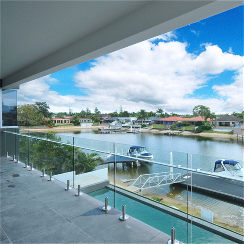 Stainless Steel Balustrade Standoff Glass Railing for Starirway Railings