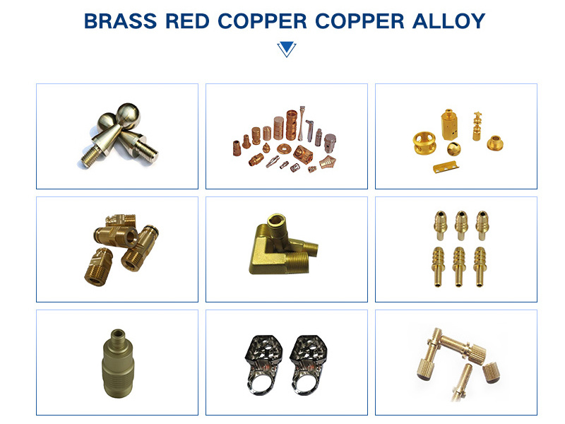 Small Order CNC Machining Brass/Copper Metal Forging Part