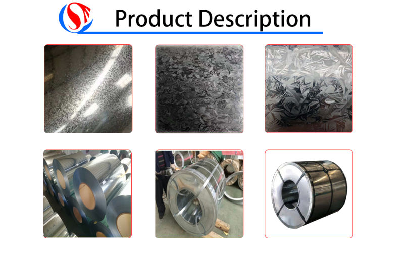 Sgch Hot Dipped Galvanized/Galvalume Steel Coil/Sheet/Plate/Strip, Hdgi for Building