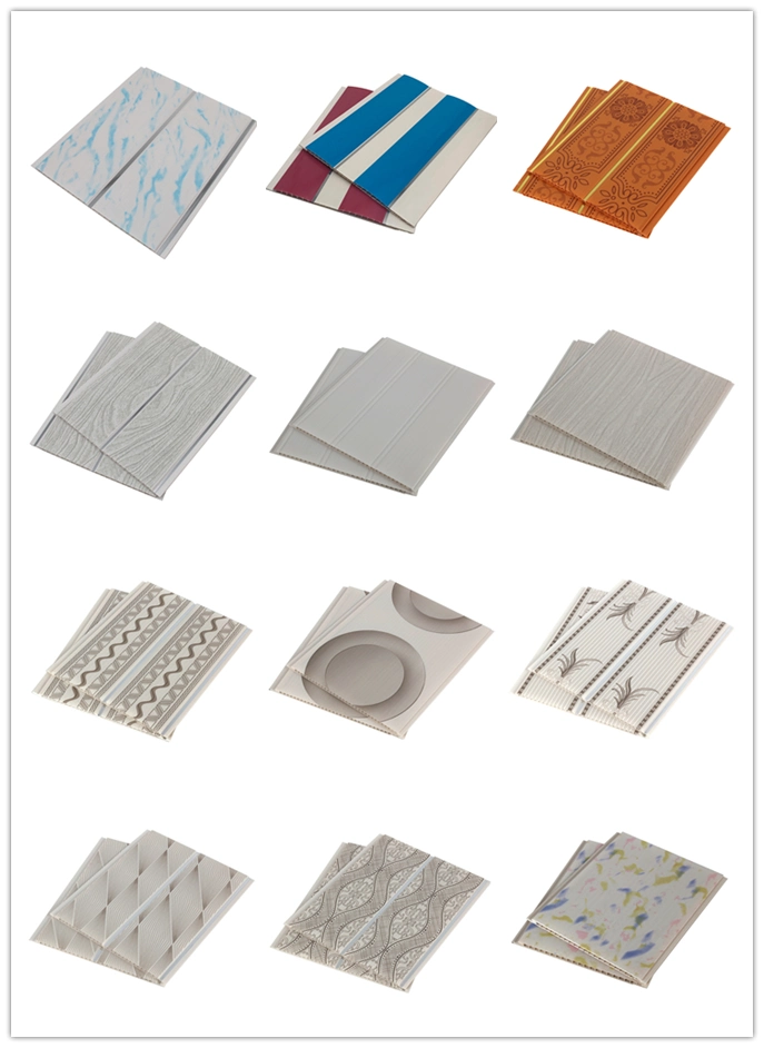 Pop Design Color Wave Wall Panel Decorative Board Tiles/ Plastic Strips Roof False PVC Ceiling