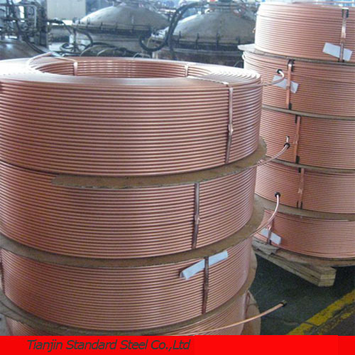 ASTM B743 Pancake Coil Capillary Copper Tube