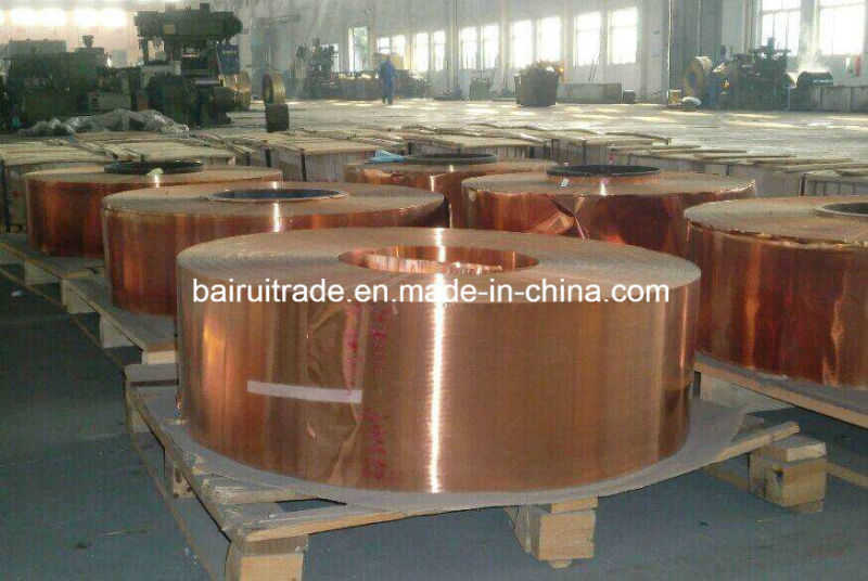 T2 C10200 Pure Copper Coil Copper Strip in China