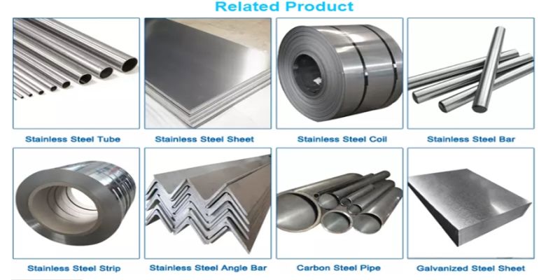 Manufacturer Stainless Steel Flat/Angel/Hexagonal Bar