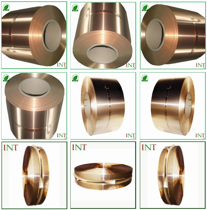 Eh Sh Pb103 Cusn6 C51900 Bronze Strip for Mechanical Springs