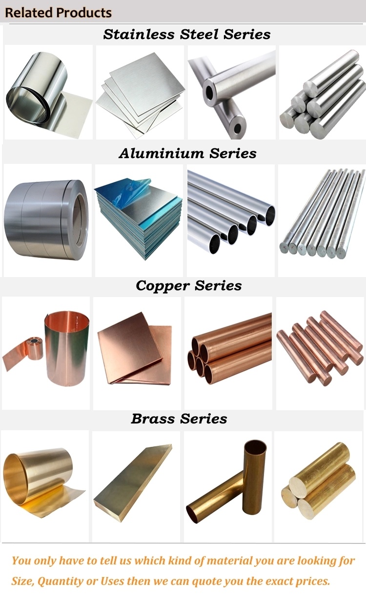 ASTM Brass Price 70/30 Brass Pipe / Cuzn37 Cuzn40 Brass Tube