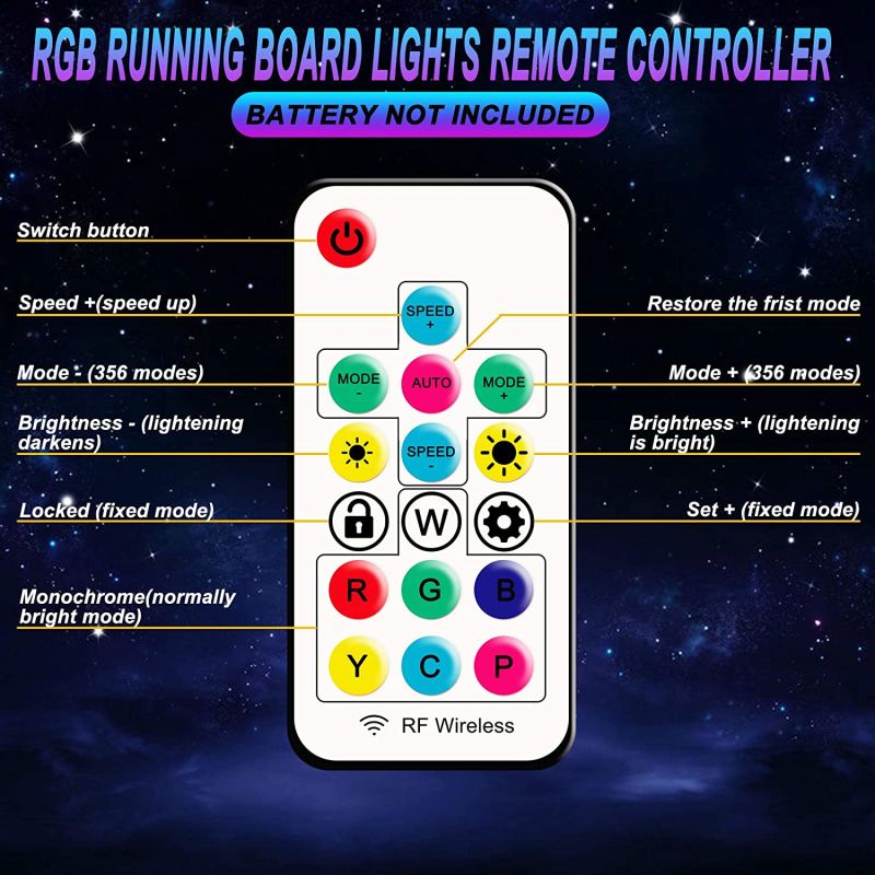 Turn Signal Side Marker & Courtesy Light Bar Strips