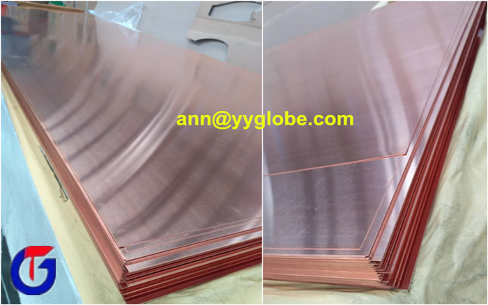 Copper Sheet for Roofing, Thick Copper Sheet