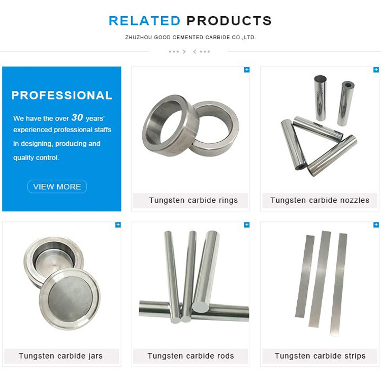 Wear Resistance Cemented Carbide Strips and Plates for Nonferrous Metal Process