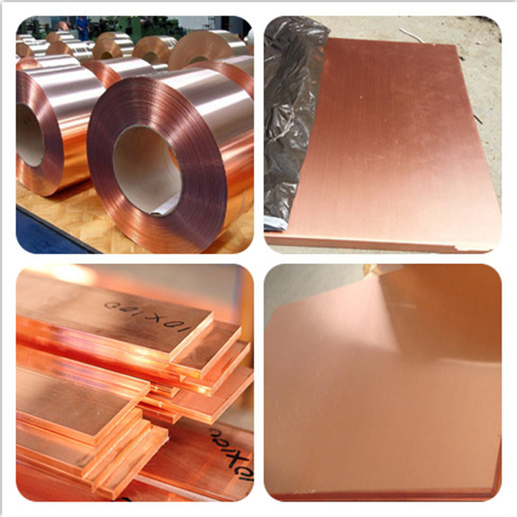 High Purity 99.9% Copper Sheet (C11000 C10100 C10200 C1100)