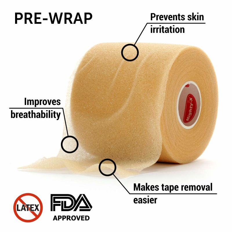 Foam Wrap Tape Underwrap Pre Wrap Tape Vet Wrap Sports Strapping Tape Bandages