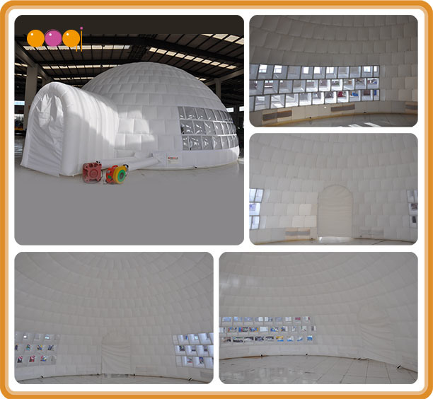 Giant White Party Inflatable Air Dome Tent White Inflatable Tent (AQ52121-5)