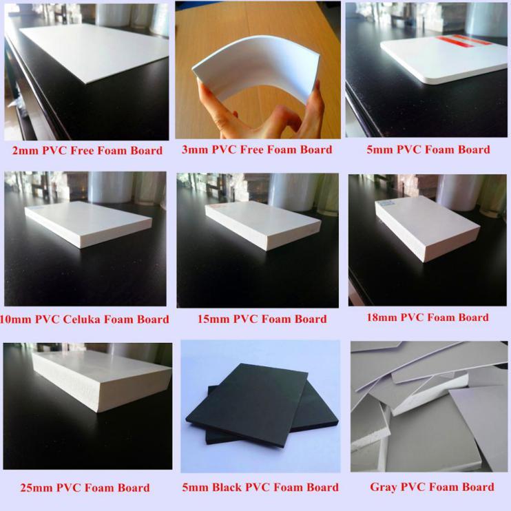 Lead Free PVC Sheet Furniture Material PVC Foam Plastic Sheet