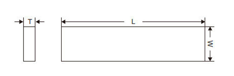 Good Wear Resistance Cemented Carbide Wear Strips for Wear Part Use