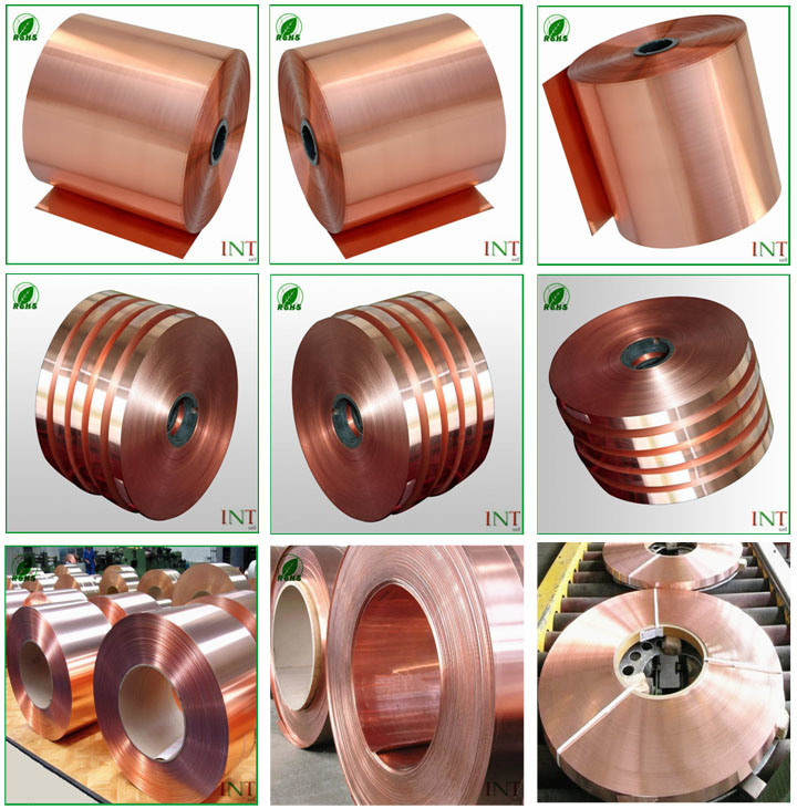 RoHS Tested C1100 C1020 Pure Copper Coils